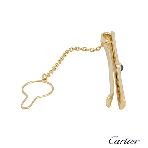 cartier tie clip.